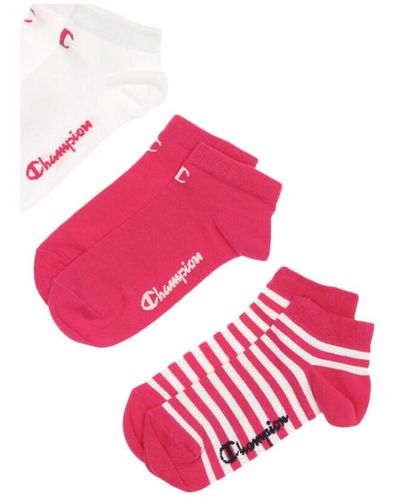 Champion Chaussettes SVCH15W12-13 - Rose