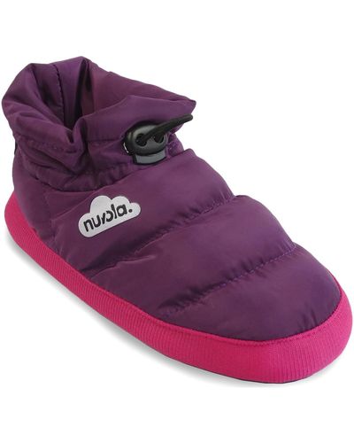 Nuvola Chaussons Boot Home Party - Violet