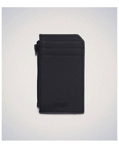 Rains Porte document Card Wallet Black - Bleu