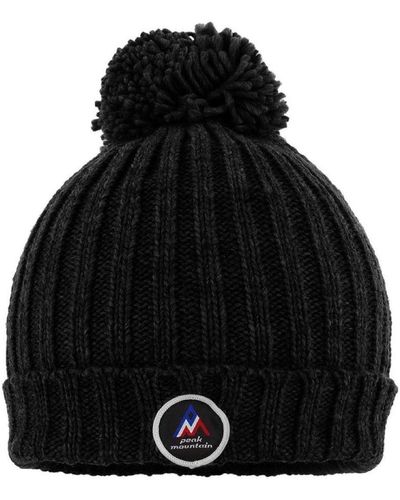 Peak Mountain Bonnet Bonnet MARSO - Noir