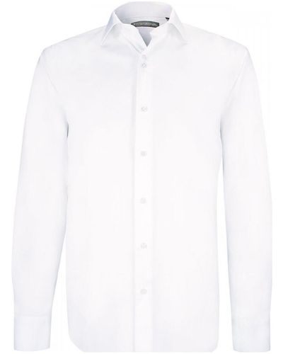 Emporio Balzani Chemise chemise classique coupe droite clamica blanc