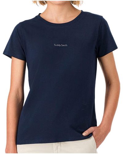 Teddy Smith T-shirt 31016576D - Bleu