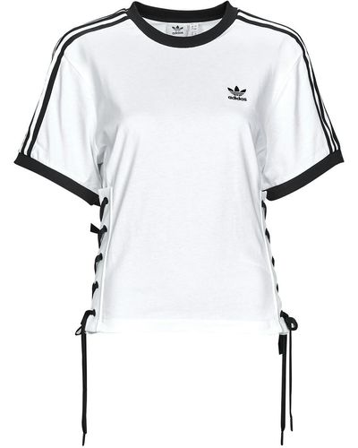 adidas T-shirt LACED TEE - Noir