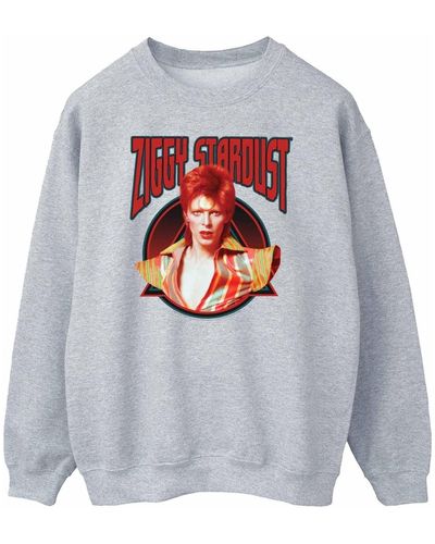 David Bowie Sweat-shirt Ziggy Stardust - Gris