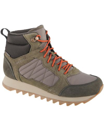 Merrell Chaussures Alpine Sneaker Mid PLR WP 2 - Marron