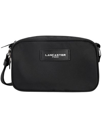 Lancaster Sac Bandouliere Mini sac trotteur Ref 510 75 Noir 18*10*6 cm