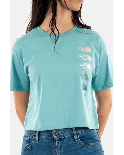 The North Face T-shirt 0a83fa - Bleu