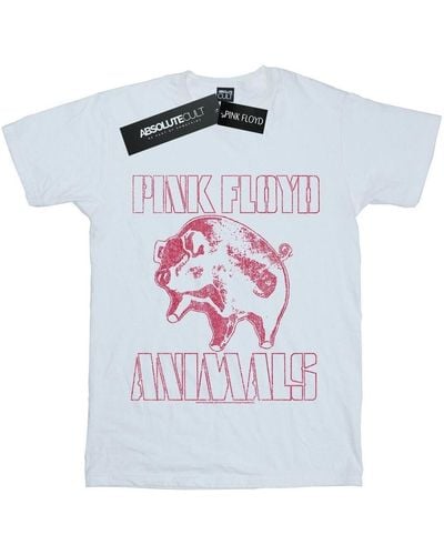Pink Floyd T-shirt Animals Algie - Blanc