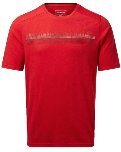 Craghoppers T-shirt Dynamic - Rouge