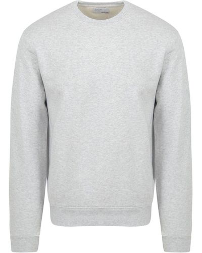 COLORFUL STANDARD Sweat-shirt Pull Gris Clair