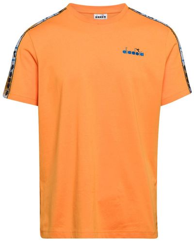 Diadora 502176085 T-shirt - Orange