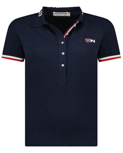 GEOGRAPHICAL NORWAY Polo KANOLET - Bleu