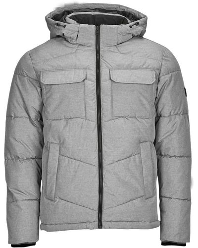 Jack & Jones Parka JJMASON PUFFER JACKET - Gris