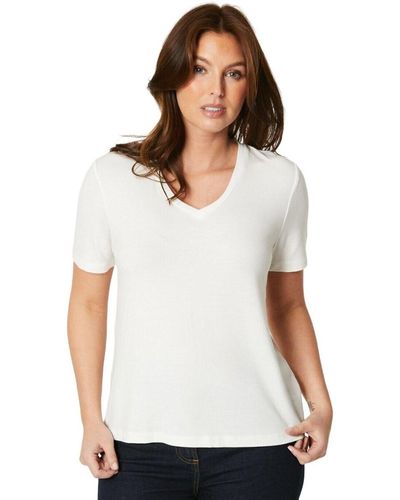 PRINCIPLES T-shirt Modal - Blanc