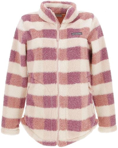 Columbia Polaire West bend full zip - Rose