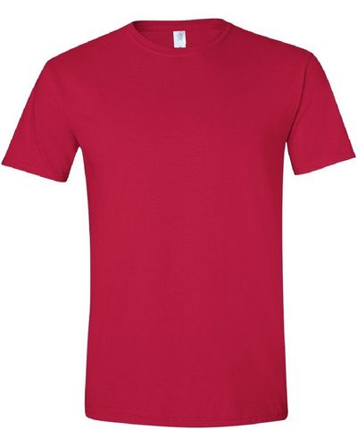 Gildan T-shirt Softstyle - Rouge