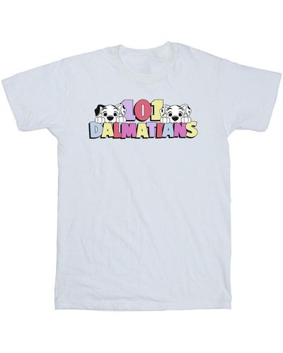 Disney T-shirt 101 Dalmatians Multi Colour - Blanc
