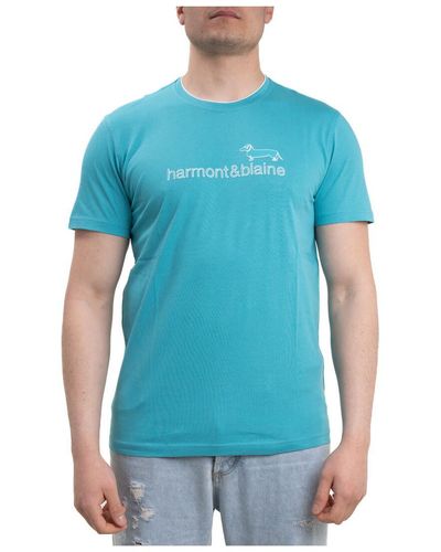 Harmont & Blaine T-shirt IRJ197021055 - Bleu