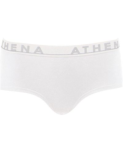 Athena Culottes & slips Boxer Easy Color - Blanc