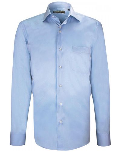 Emporio Balzani Chemise chemise classique business amos bleu