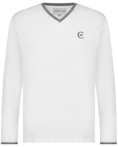 Cerruti 1881 Pyjamas / Chemises de nuit Pyjalong - Blanc