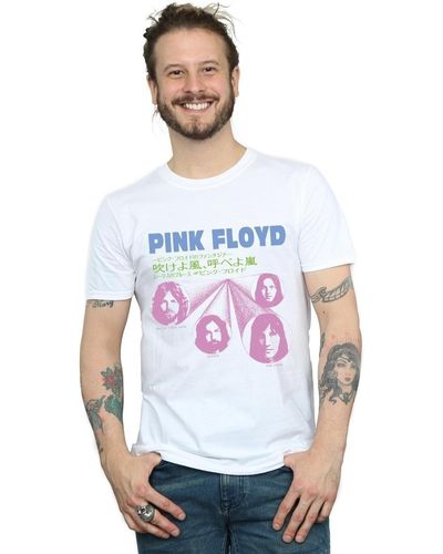 Pink Floyd T-shirt One Of These Days - Blanc