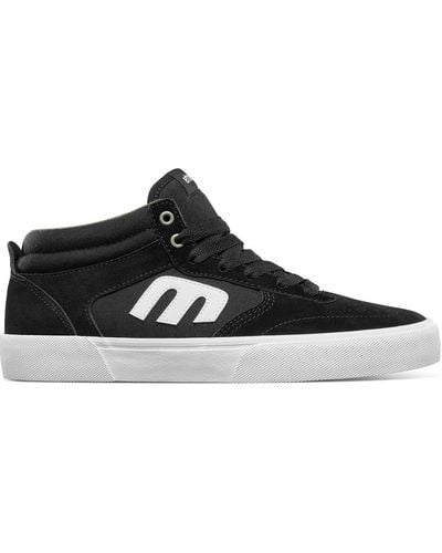 Etnies Chaussures de Skate WINDROW VULC MID BLACK WHITE - Noir