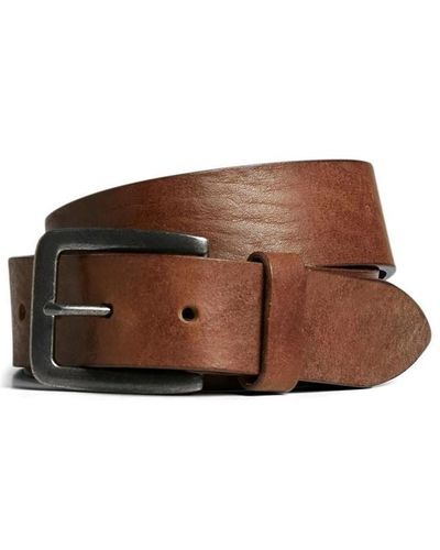 Jack & Jones Ceinture 12152757 VICTOR-MOCHA BISQUE - Marron