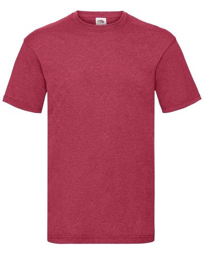 Fruit Of The Loom T-shirt 61036 - Rouge