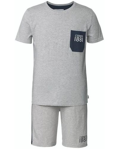 Cerruti 1881 Pyjamas / Chemises de nuit Pyjashort - Gris