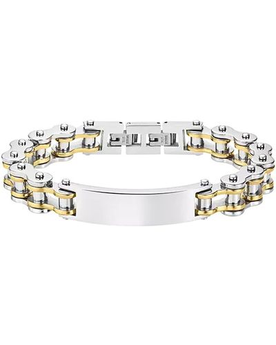 Lotus Bracelets Bracelet acier bicolore doré et argent t - Métallisé