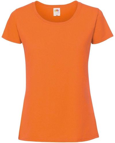 Fruit Of The Loom T-shirt SS424 - Orange