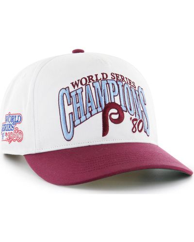 '47 Casquette 47 CAP MLB PHILADELPHIA PHILLIES ARCH CHAMP HITCH WHITE - Multicolore