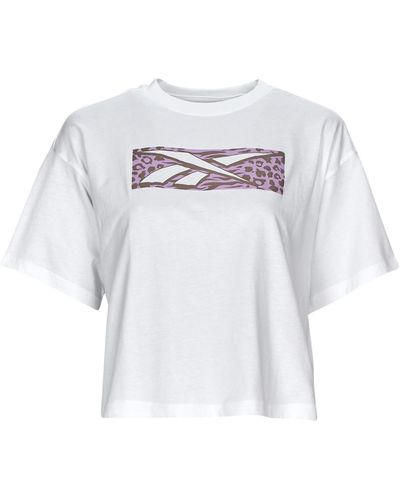 Reebok T-shirt GRAPHIC TEE MODERN SAFARI - Blanc