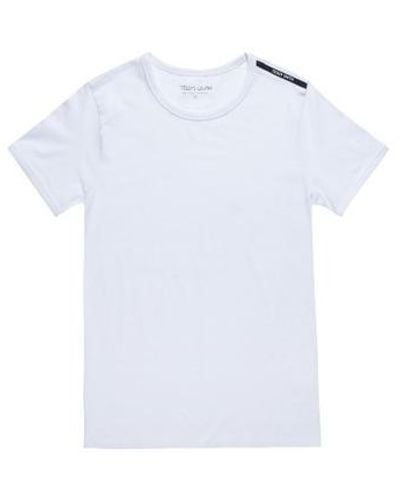 Teddy Smith T-shirt TEE SHIRT TUCKER 2 MC - Blanc - L