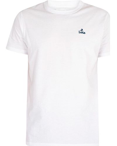 Lois T-shirt T-shirt à logo New Baco - Blanc