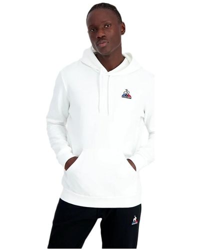 Le Coq Sportif Sweat-shirt Tricolore - Blanc