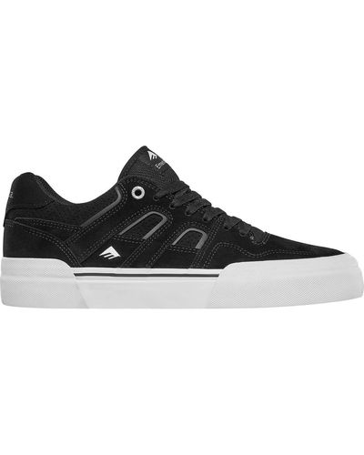 Emerica Chaussures de Skate TILT G6 VULC BLACK WHITE GUM - Noir