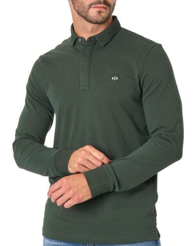 EAX T-shirt à manches longues - Vert