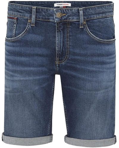 Tommy Hilfiger Short Short en jean ref 52573 1bk Multi - Bleu