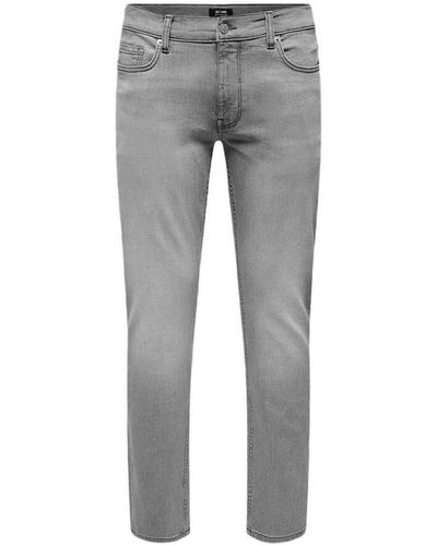 Only & Sons Jeans 22027617 - Gris