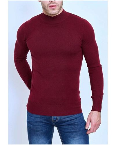 Kebello Pull Pull manches longues Bordeaux H - Rouge