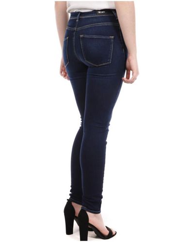 Teddy Smith Jeans skinny 30111196D - Bleu