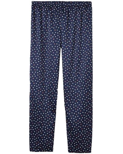 Pommpoire Pyjamas / Chemises de nuit Pantalon de pyjama bleu Brooklyn