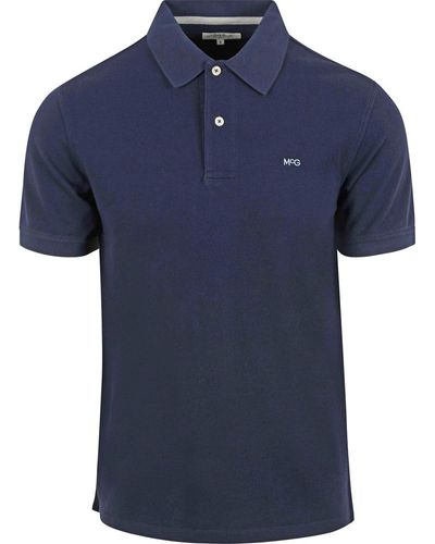 Mcgregor T-shirt Classic Polo Piqué Marine - Bleu