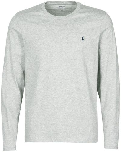 Polo Ralph Lauren T-shirt L/S CREW-CREW-SLEEP TOP - Gris
