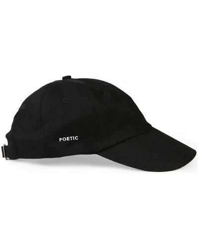 Poetic Collective Casquette Classic cap side embroidery - Noir