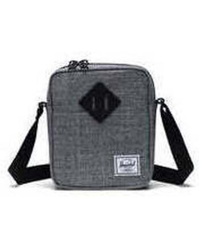 Herschel Supply Co. Sac bandoulière Heritage Crossbody Raven Crosshatch - Noir