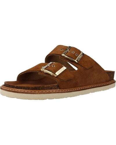 Genuins Mules HAWAII Chaussons - Marron