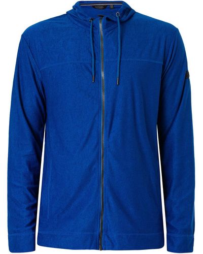 Regatta Sweat-shirt Sweat à capuche entièrement zippé Shorebay - Bleu
